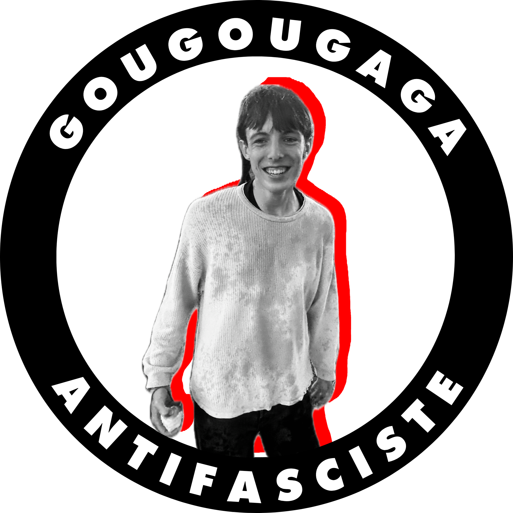 Antifasciste force à lui